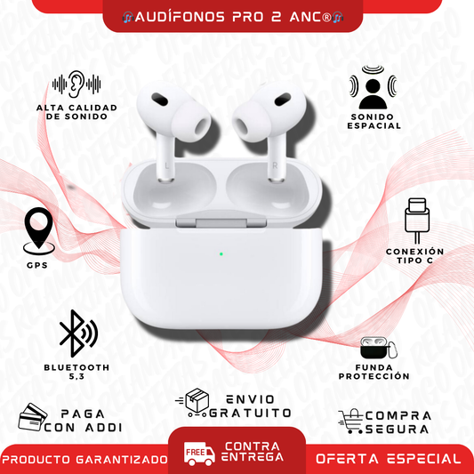 🎧Audífonos Pro 2 Alta Gama anc®️🎧
