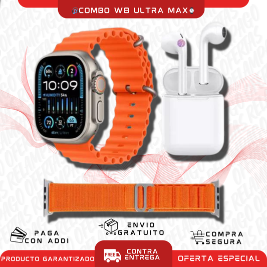 ⌚combo w8 ultra max® 2025🎧